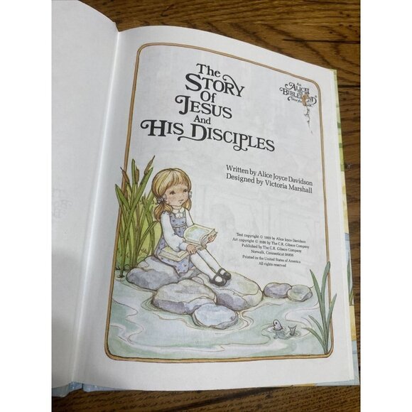 JESUS AND HIS DISCIPLES By Alice Joyce Davidson - Hardcover Excellent Condition - Picture 3 of 4